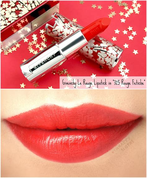 givenchy le rouge 325 ean|Givenchy Le Rouge • Lipstick Review & Swatches .